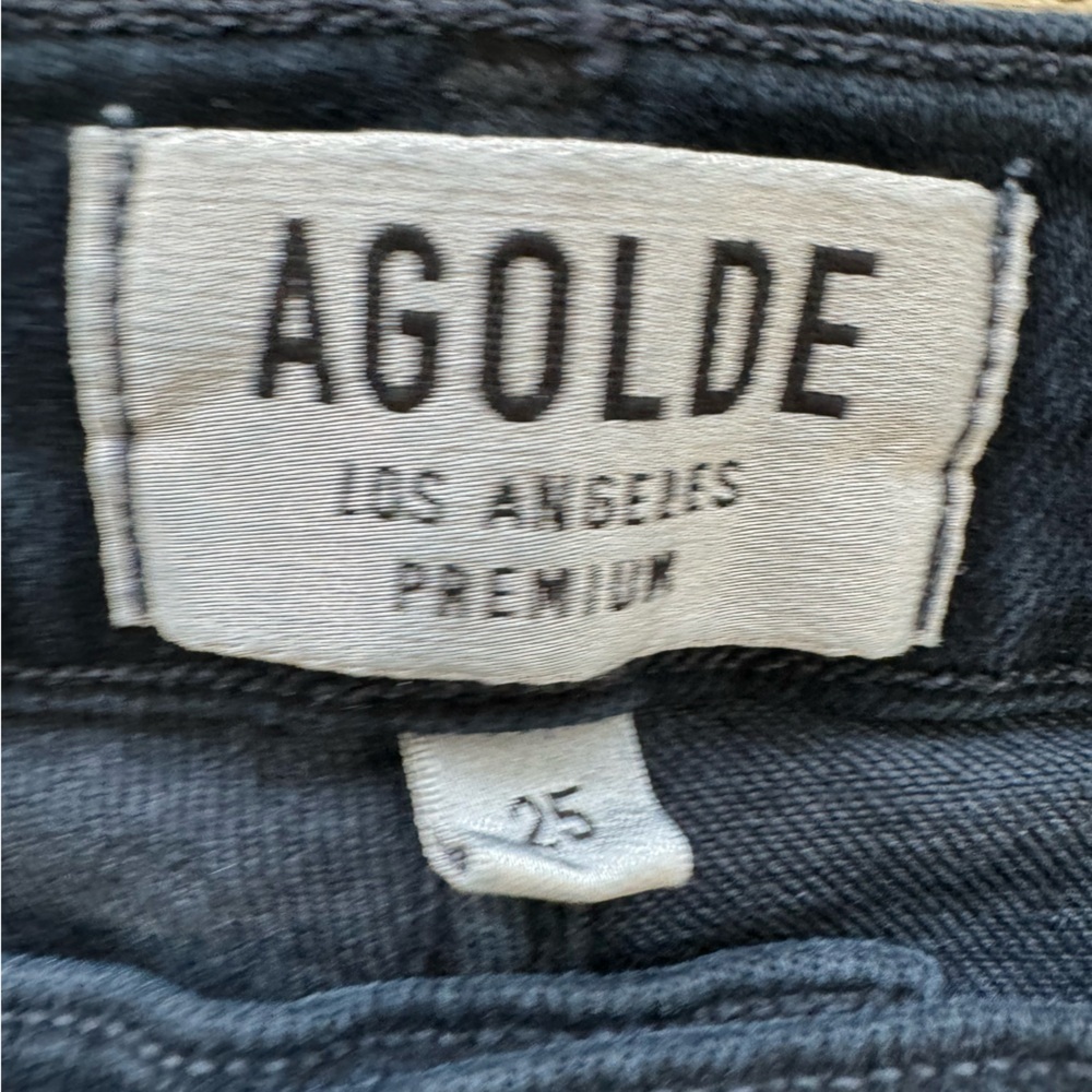 NWT AGOLDE Sophie High Rise Skinny Jeans in Stage 25 - Picture 4 of 6